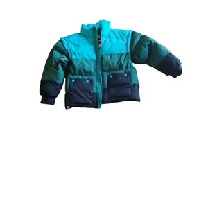 Kids Colorful Puffer Jacket